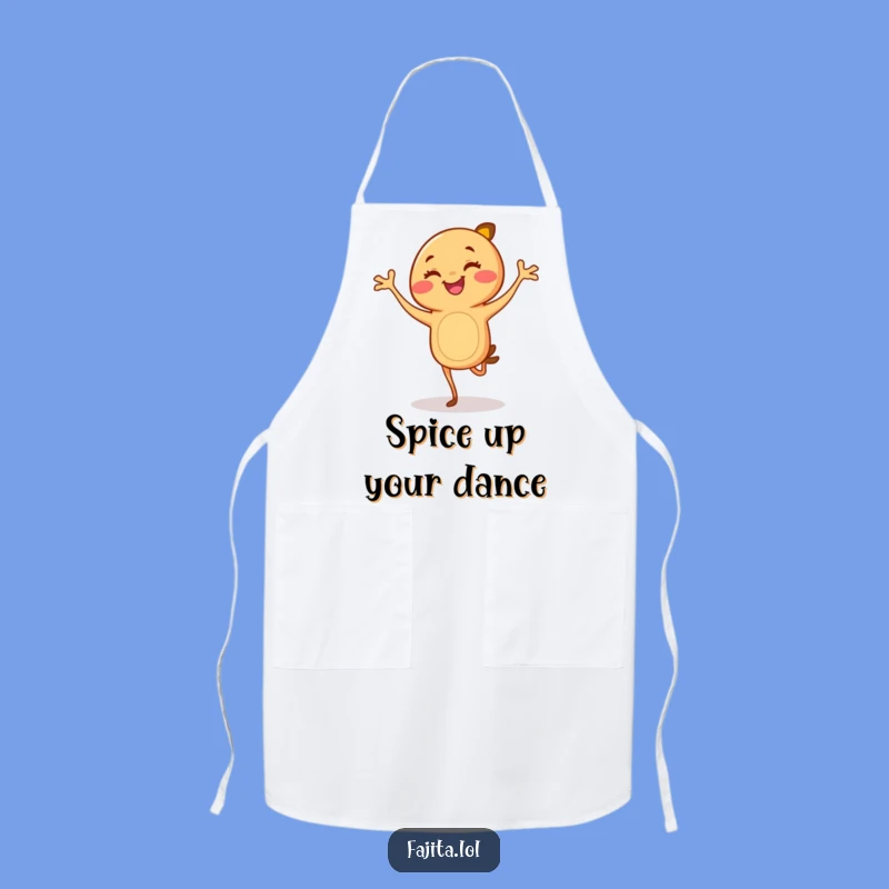 Funny Fajita Flamenco Apron: Cook Up Fun with this Hilarious Dancing Food Design