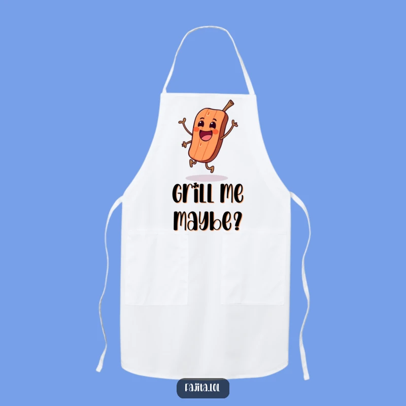 Funny Grilled Meat Skip Apron - Grill Master's Funny Kitchen Companion