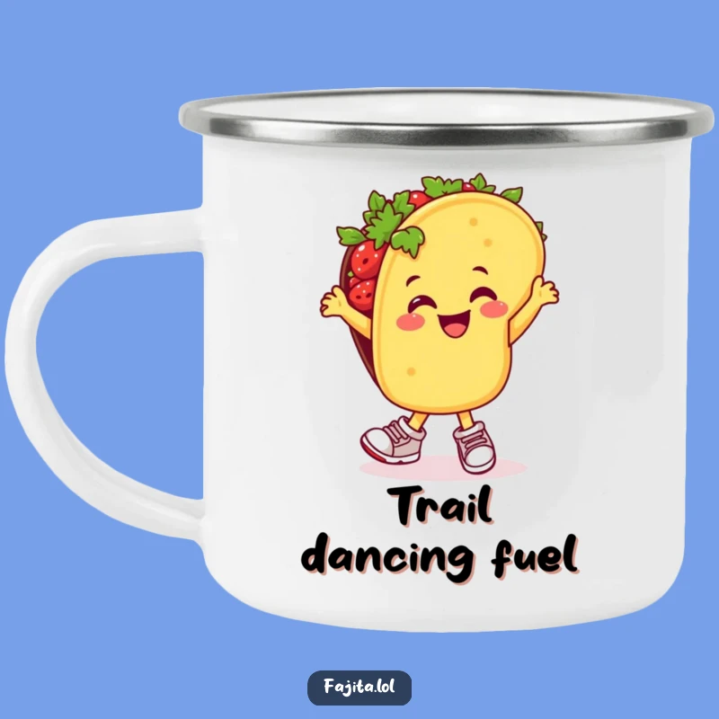 Funny Taco Camper Mug - Outdoor Fiesta Fun, Hilarious Gift!