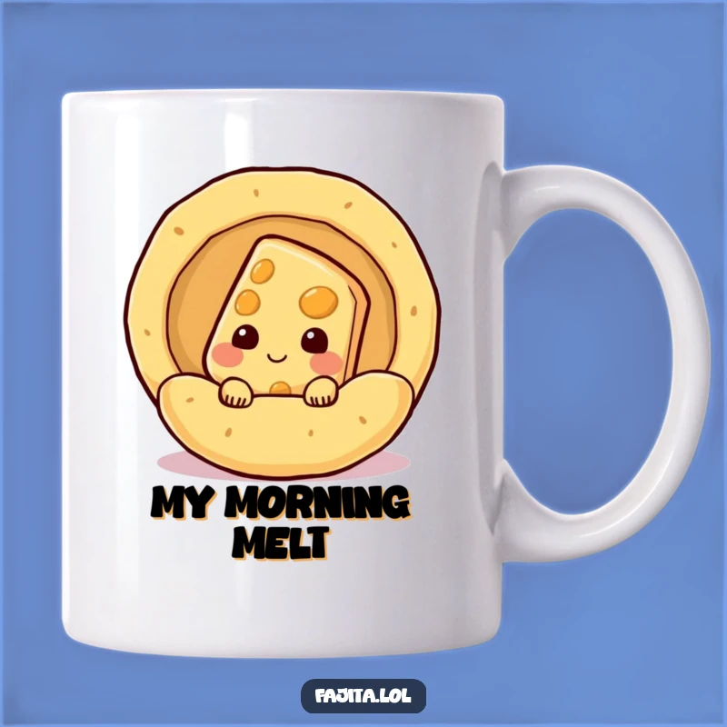 Funny Cheese Tortilla Mug: Adorable & Humorous Foodie Gift