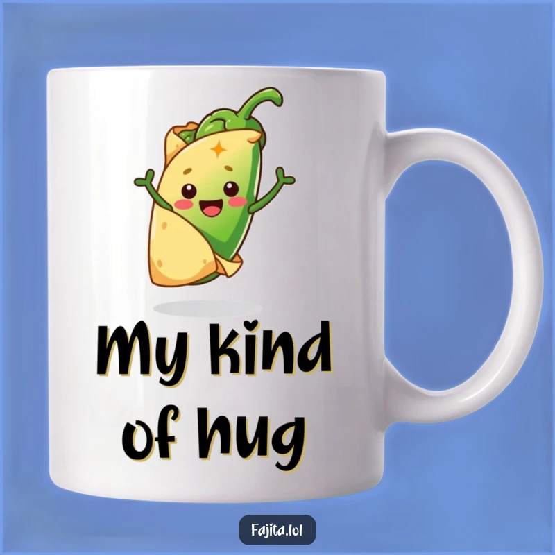 Funny Tortilla and Jalapeño Mug: Comedic Mexican Food Gift for Spice Lovers