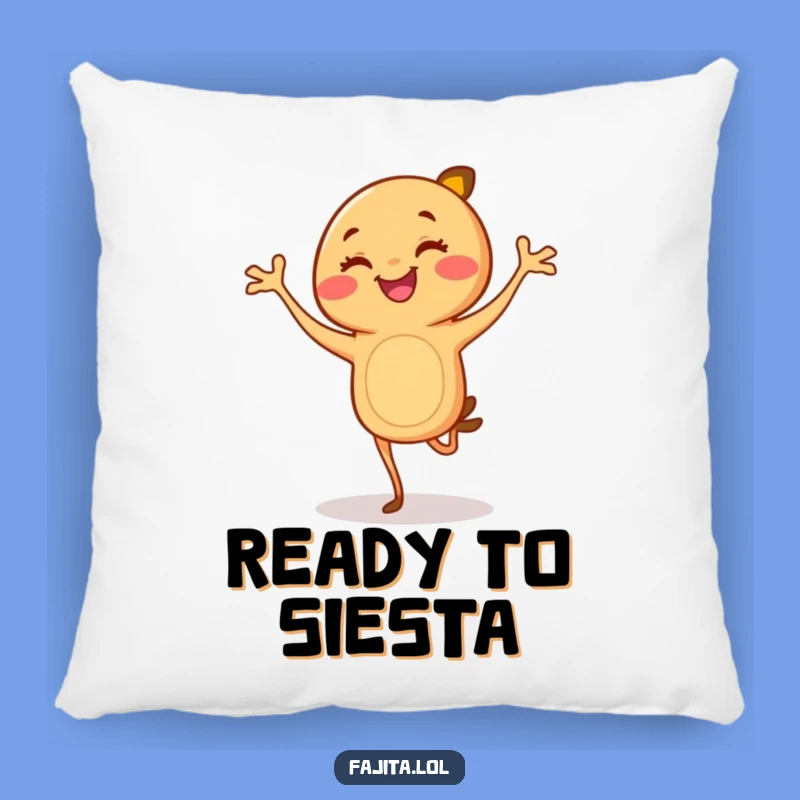 Funny Fajita Flamenco Pillow: Cozy Up with this Hilarious Dancing Food Accent