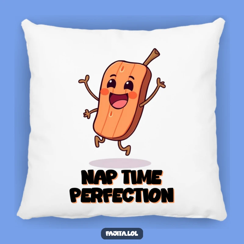 Funny Grilled Meat Skip Pillow - Cozy Comfort with a Sizzling Design