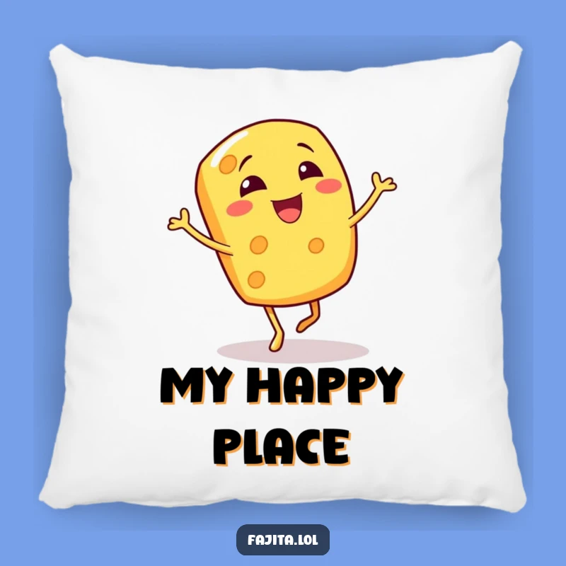 Funny Giggling Cheese Shred Pillow - Cozy Comfort with a Cheesy Jig