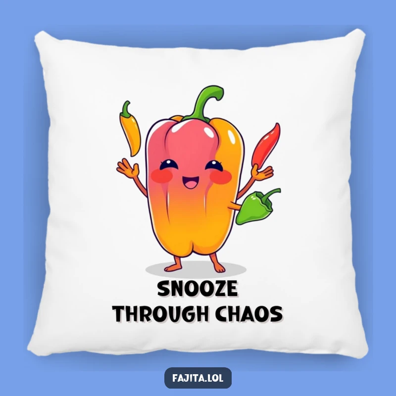 Funny Bell Pepper Juggling Pillow: Add Comfort and Humor to Your Space