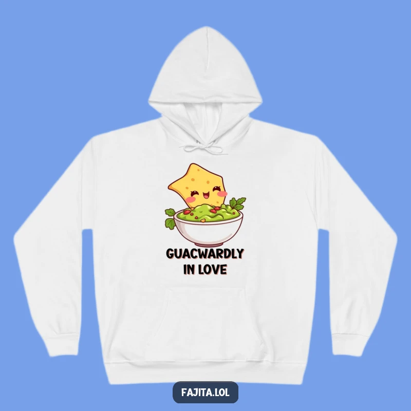 Funny Chip Diving Guacamole Hoodie: Cozy & Hilarious Mexican Food Comfort