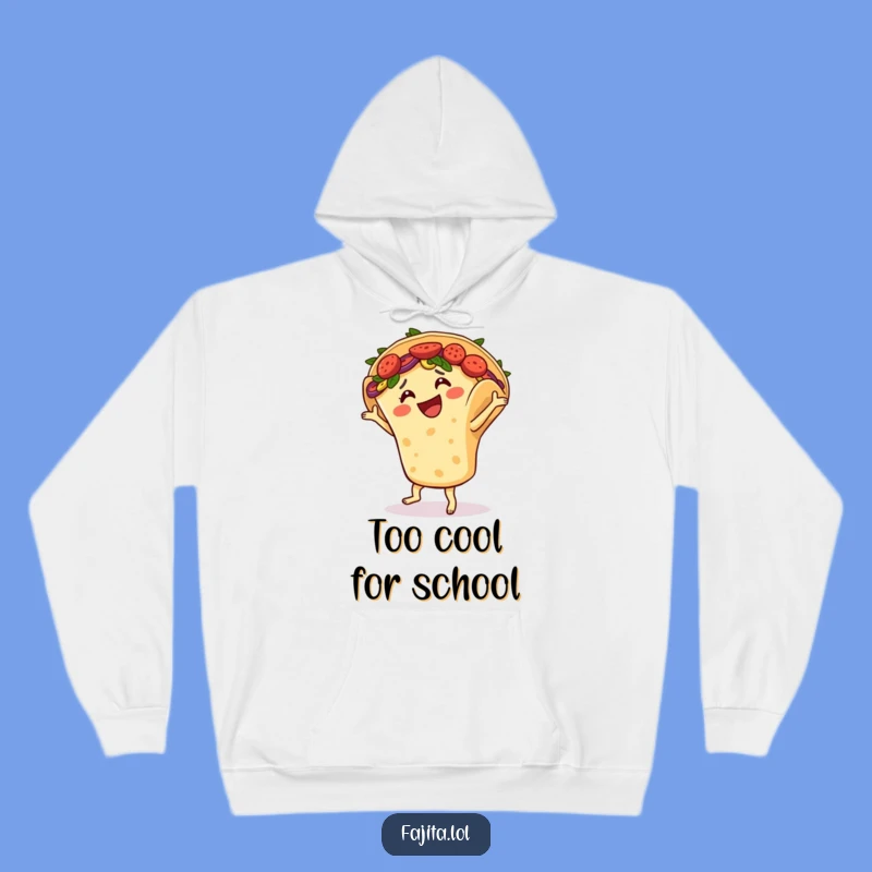 Funny Fajita Salsa Dance Hoodie - Cozy Mexican Food Fiesta Sweatshirt