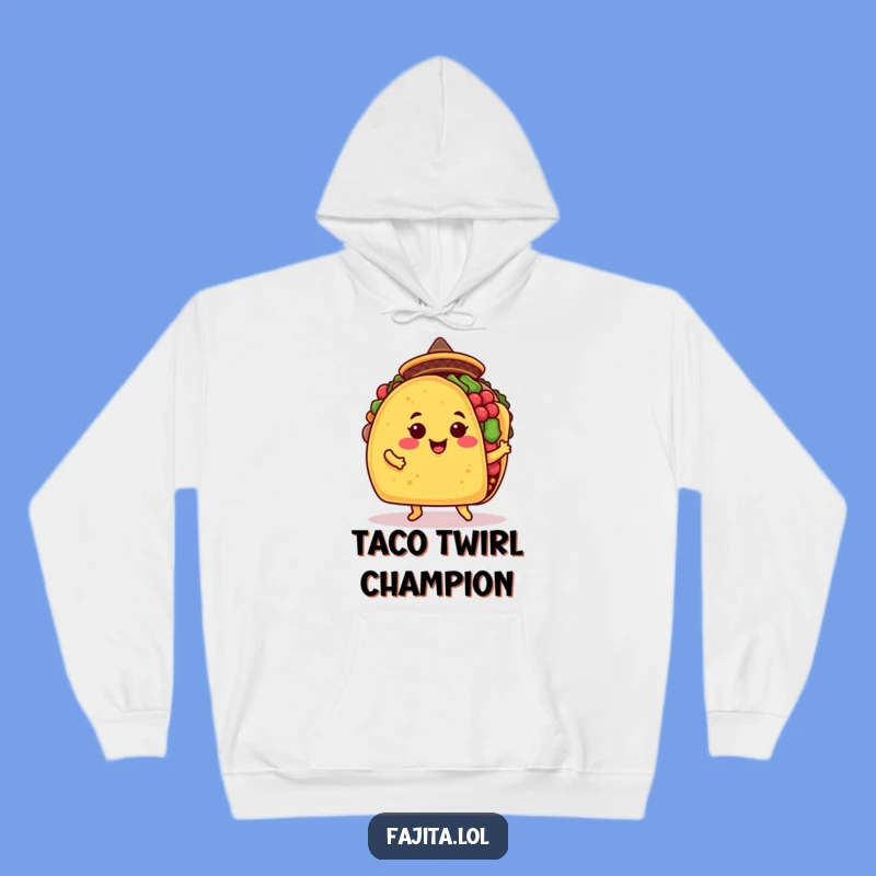 Funny Taco Jig Hoodie: Cozy Up with this Hilarious Mexican Food Character Comfort