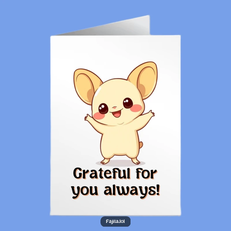 Free Printable Thank You Card: Quesadilla Dance Fun, a Hilarious Downloadable Gift!