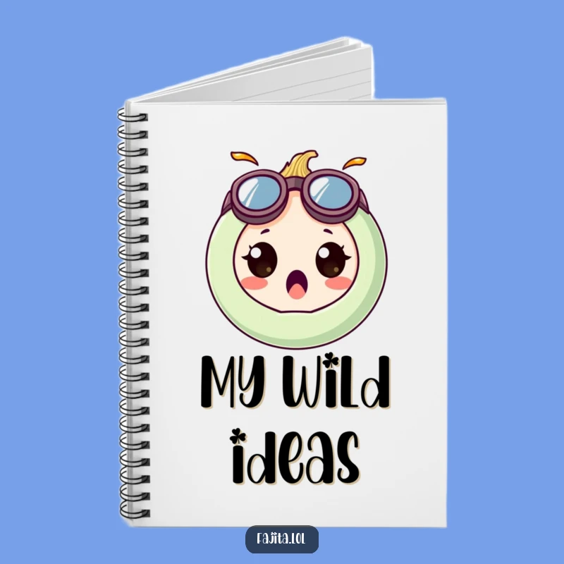 Funny Onion Ring Notebook: Goofy Goggle Journal Surprise Gift