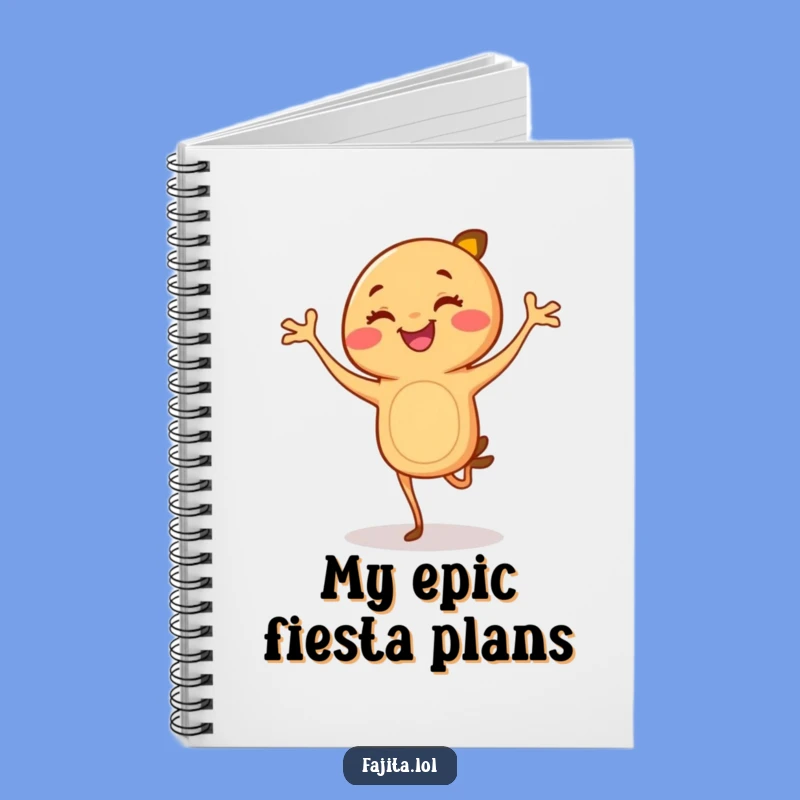 Funny Fajita Flamenco Notebook: Jot Down Ideas with this Hilarious Dancing Food