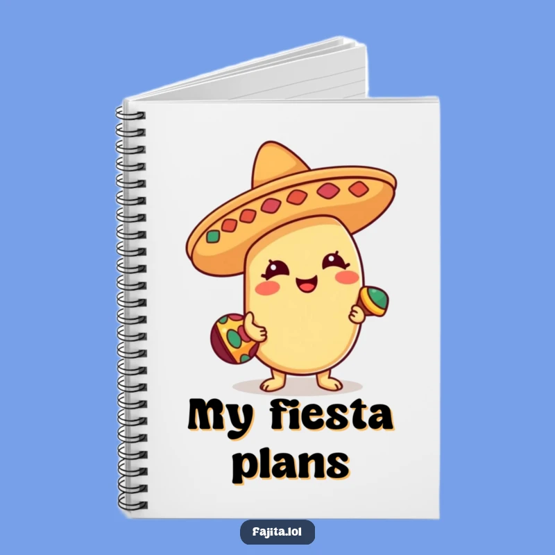 Funny Fiesta Bean Notebook: Sombrero Bean Journal for Notes, Perfect Funny Gift Idea