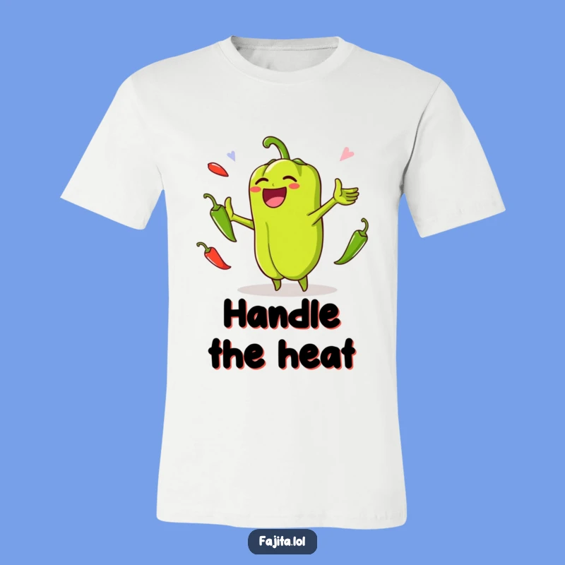 Funny Bell Pepper Jalapeno Juggling T-Shirt: Wearable Chaos and Laughter