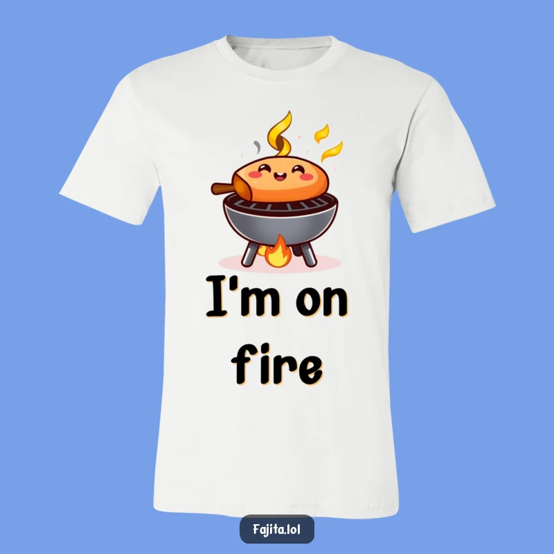 Funny Sizzling Fajita T-Shirt: Wear Your Love for Grilled Goodness