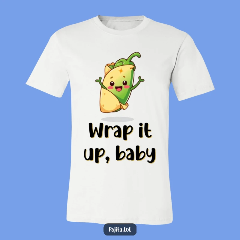 Funny Tortilla and Jalapeño T-Shirt: Comedic Mexican Food Apparel for Heat Seekers