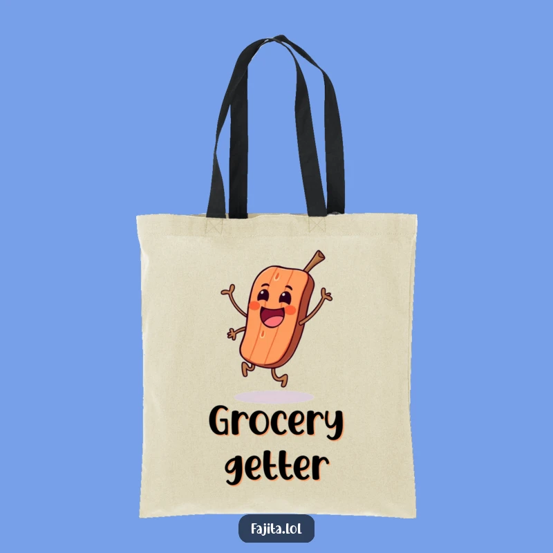 Funny Grilled Meat Skip Tote Bag - Carry Your BBQ Spirit Everywhere