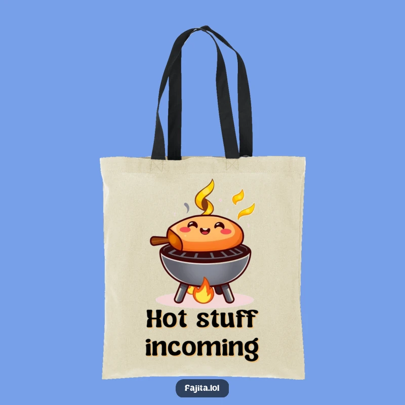 Funny Sizzling Fajita Tote Bag: Carry Your Essentials with Grill Master Flair